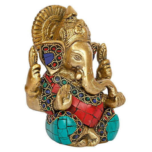 Artvarko Brass Idol Ganesha Murti - Grab2buy