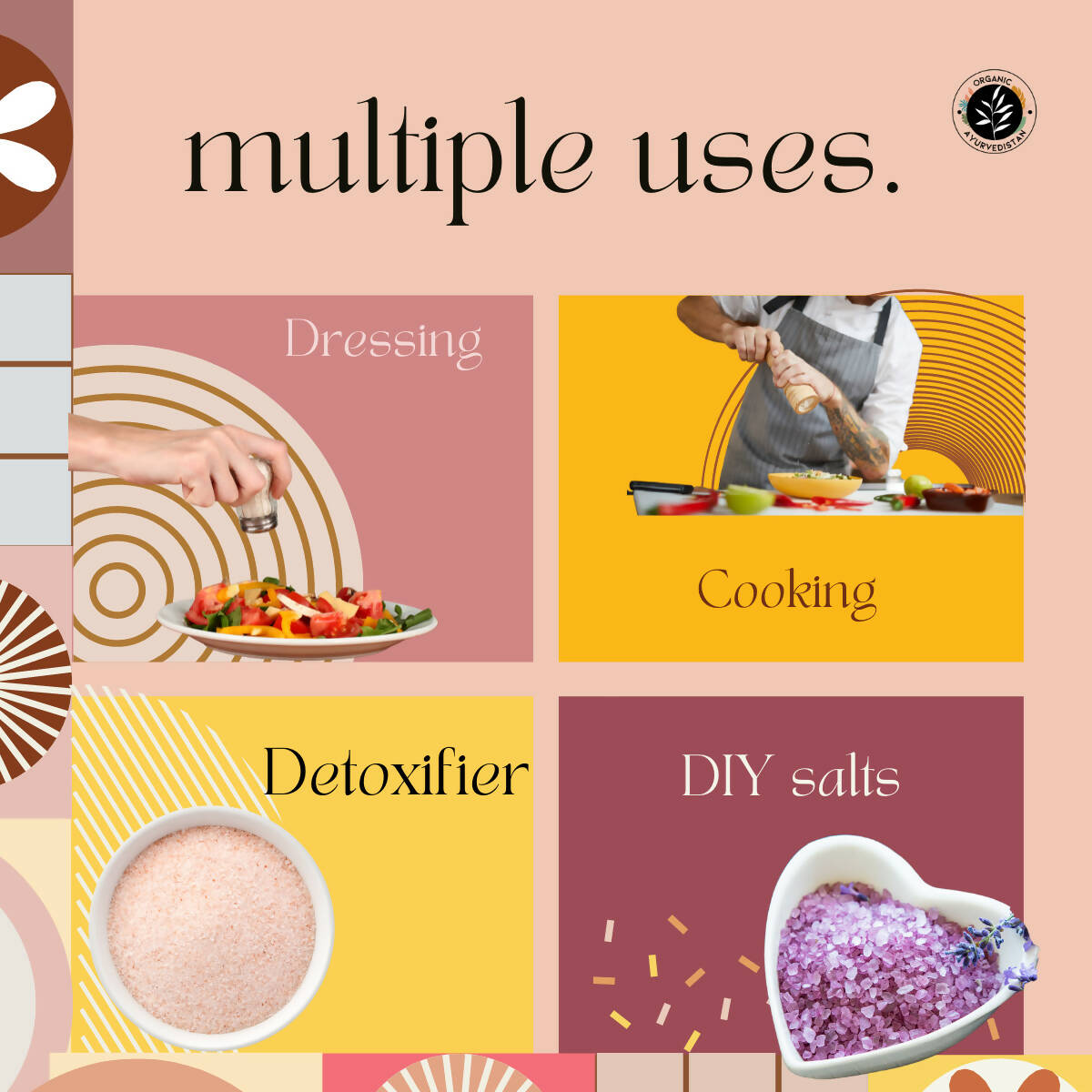 Organic Ayurvedistan Pink Salt Powder 