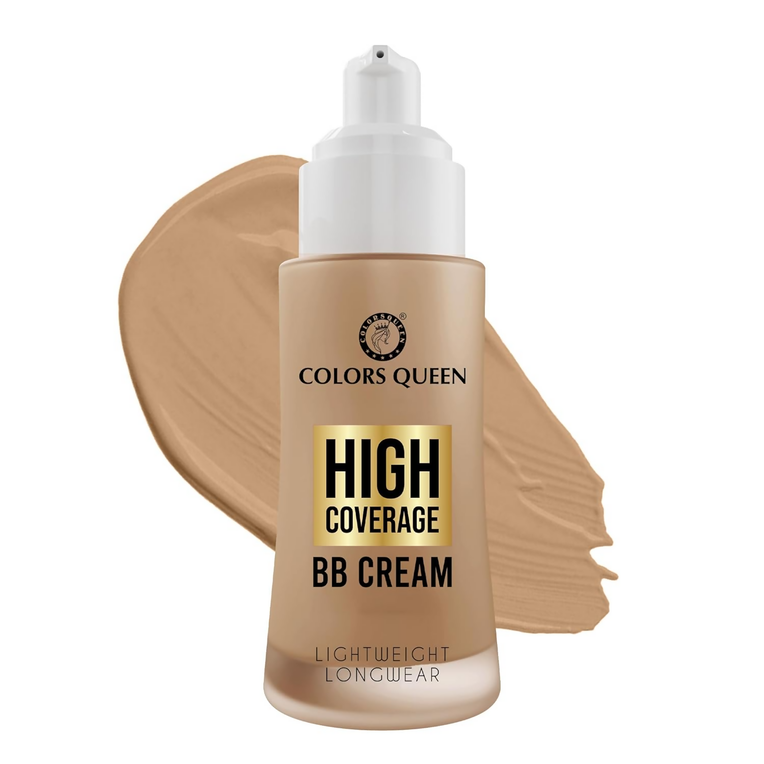 Colors Queen High Coverage BB Cream Foundation - Classic Ivory  Grab2Buy Colors Queen Grab2Buy