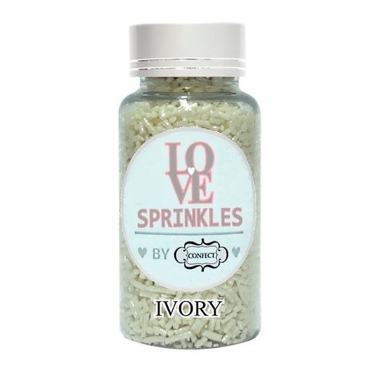 Confect Ivory Vermicelli Sprinkles