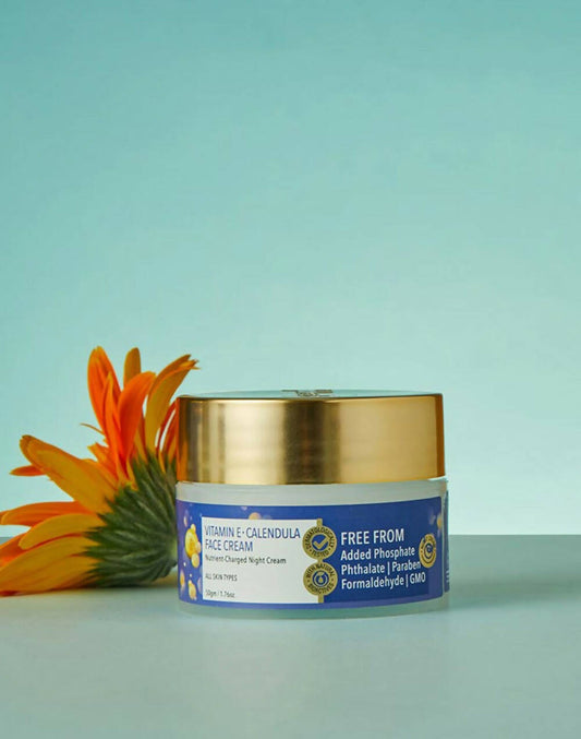 Fabessentials Vitamin E Calendula Night Cream - Grab2buy