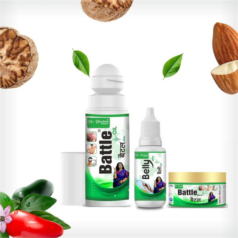 Dr. Bhushan's Research Ayurvedic Joint Pain Trio Kit 