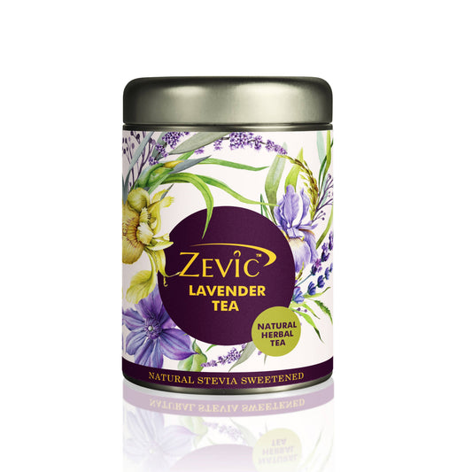 Zevic Premium Lavender Flowers Green Tea  Grab2Buy Zevic Grab2Buy