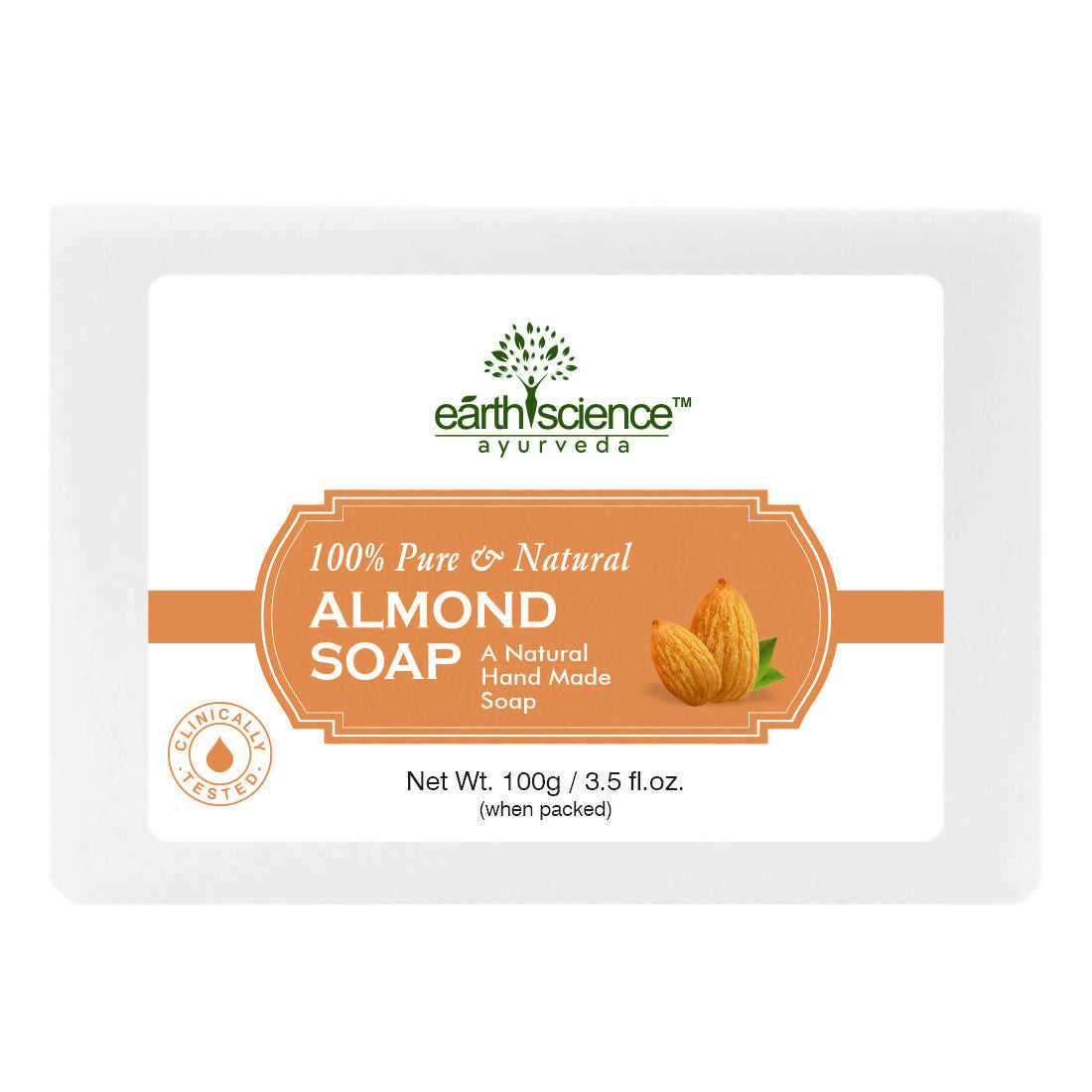 Earth Science Ayurveda Almond Bath Soap 