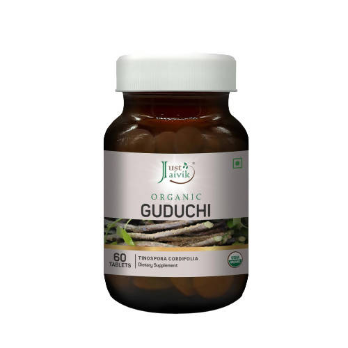 Just Jaivik Organic Guduchi Tablets 