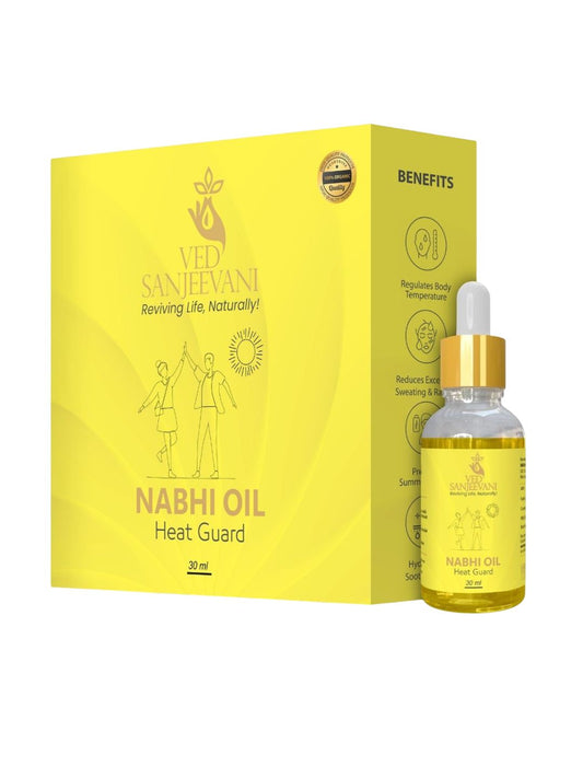 Ved Sanjeevani Heat Guard Nabhi Oil  Grab2Buy Ved Sanjeevani Grab2Buy