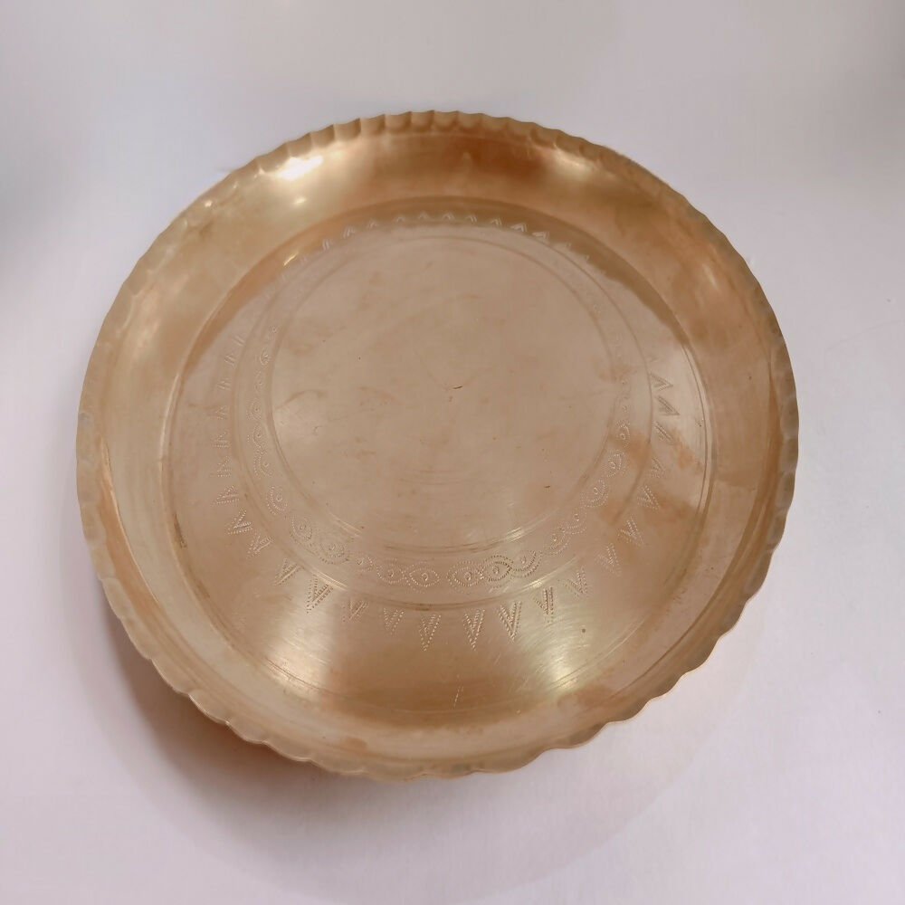 Brass Rekabi/Thali  Grab2Buy Om Sai Bhakti Grab2Buy