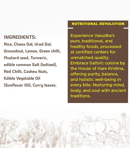 Vasudha Nurtured By Nature Lemon Rice 