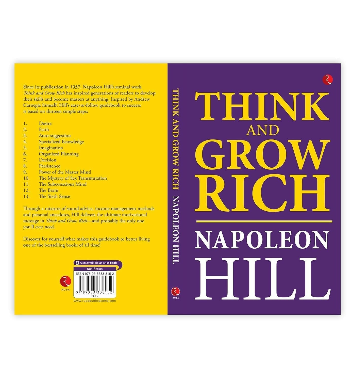 Think And Grow Rich by Napoleon Hill  Grab2Buy Books Grab2Buy