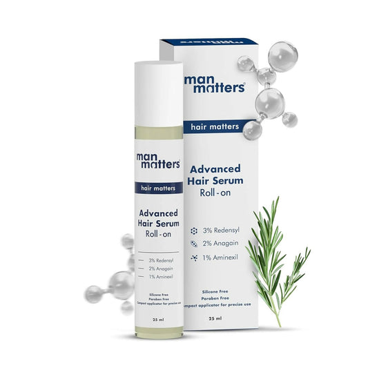 Man Matters Advanced Hair Growth Serum Roll on - Grab2buy