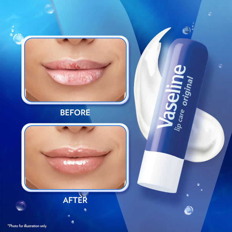 Vaseline Lip Care Lip Balm Stick - Original Lips  Grab2Buy Vaseline Grab2Buy