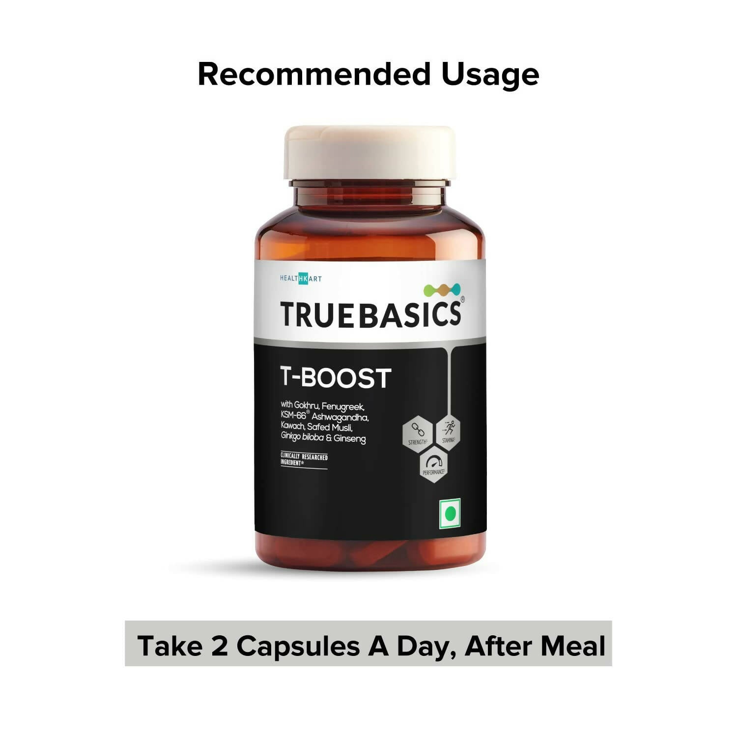 TrueBasics T-Boost Tablets for Men 