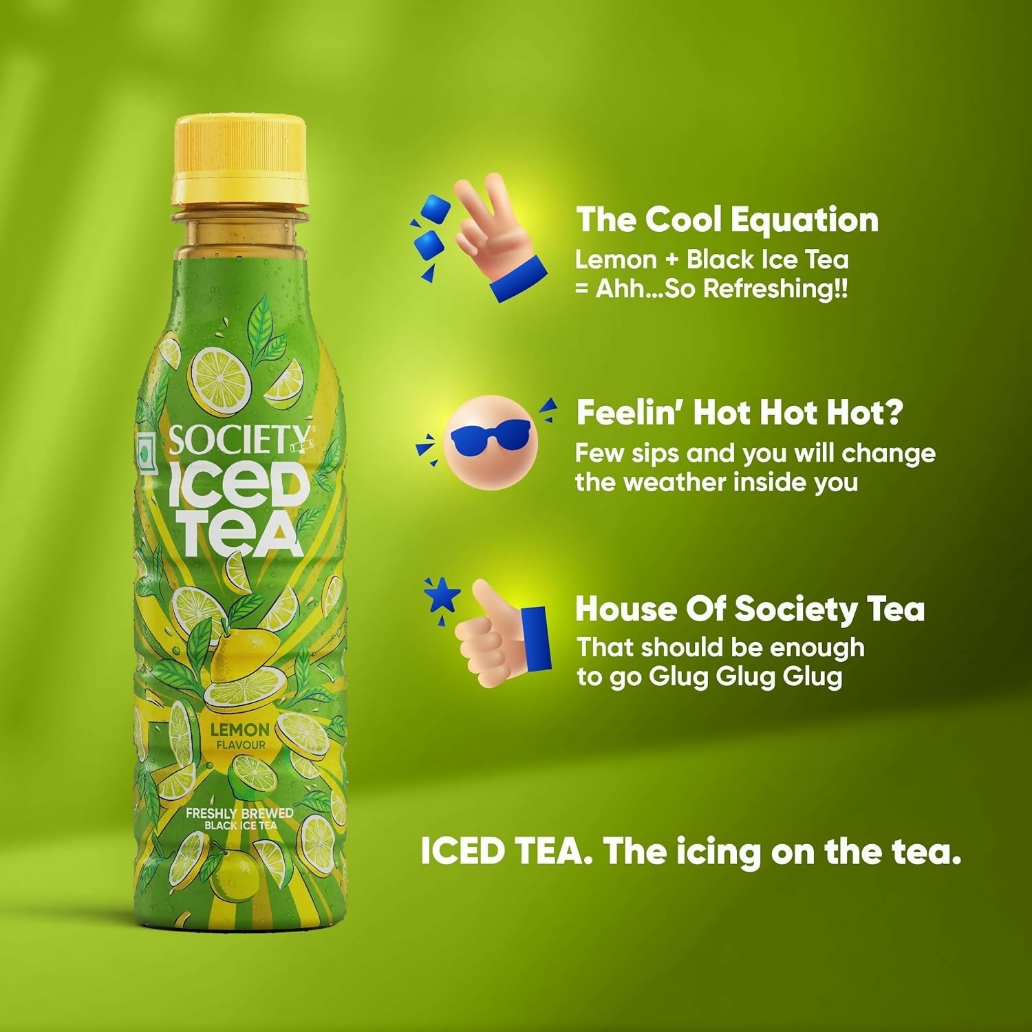 Society Ice Tea Bottle Assorted 
