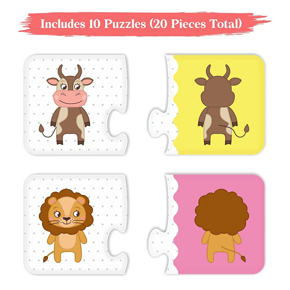 Webby Front Back 2 Piece Learning Pack Jigsaw Puzzle for Kids  Grab2Buy Webby Grab2Buy
