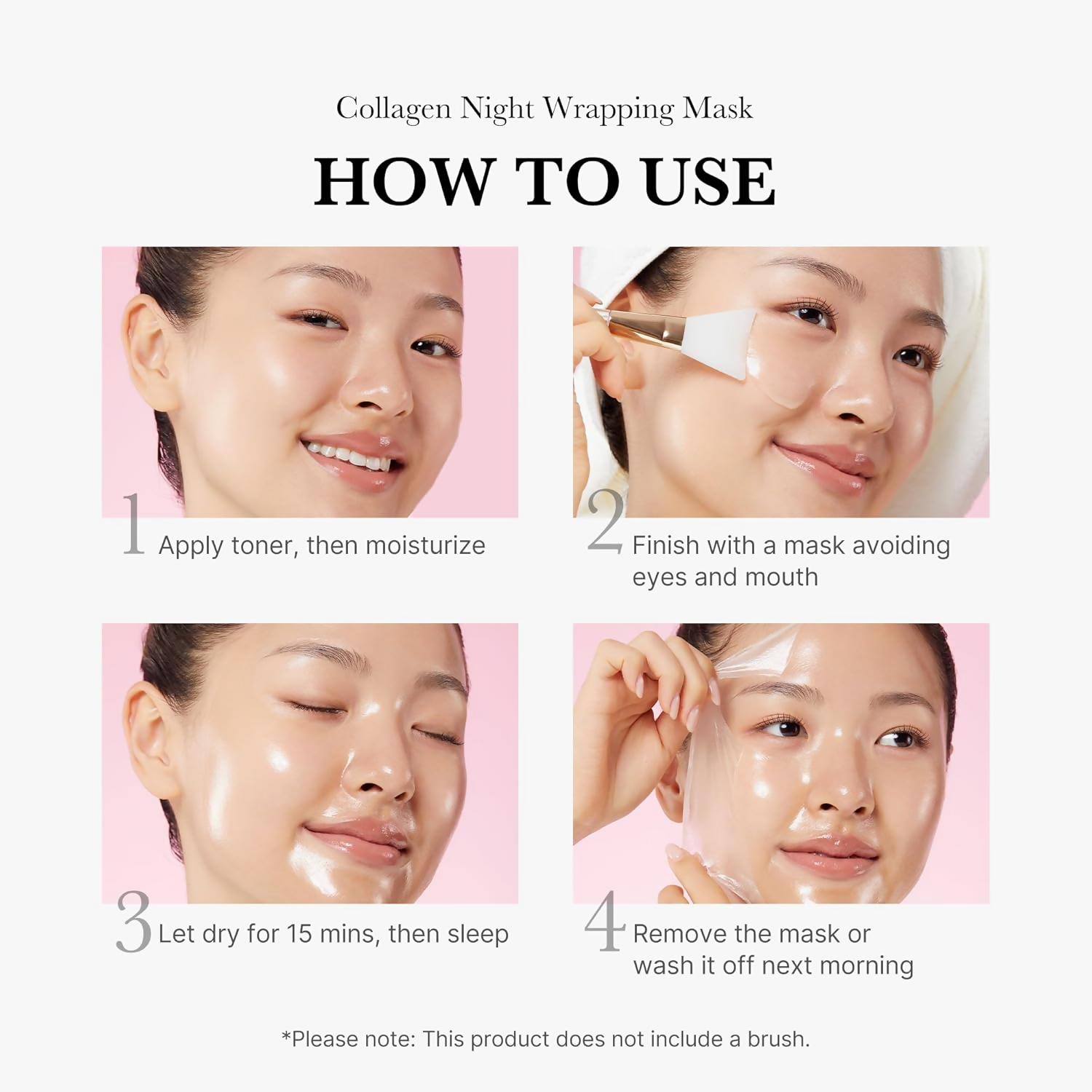 Medicube Collagen Overnight Wrapping Peel Off Facial Mask Pack