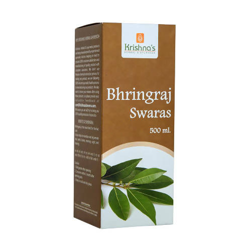 Krishna's Herbal & Ayurveda Bhringraj Swaras 