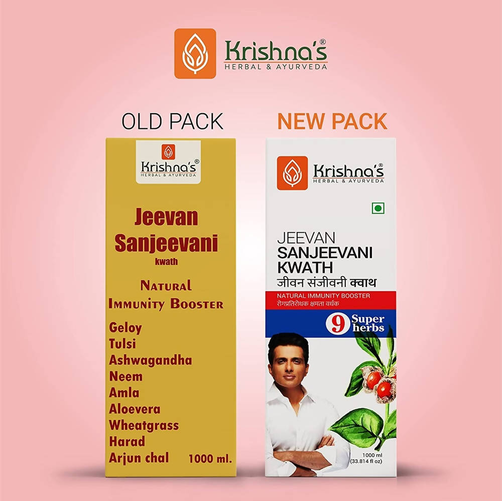 Krishna's Herbal & Ayurveda Jeevan Sanjeevani Kwath Juice 