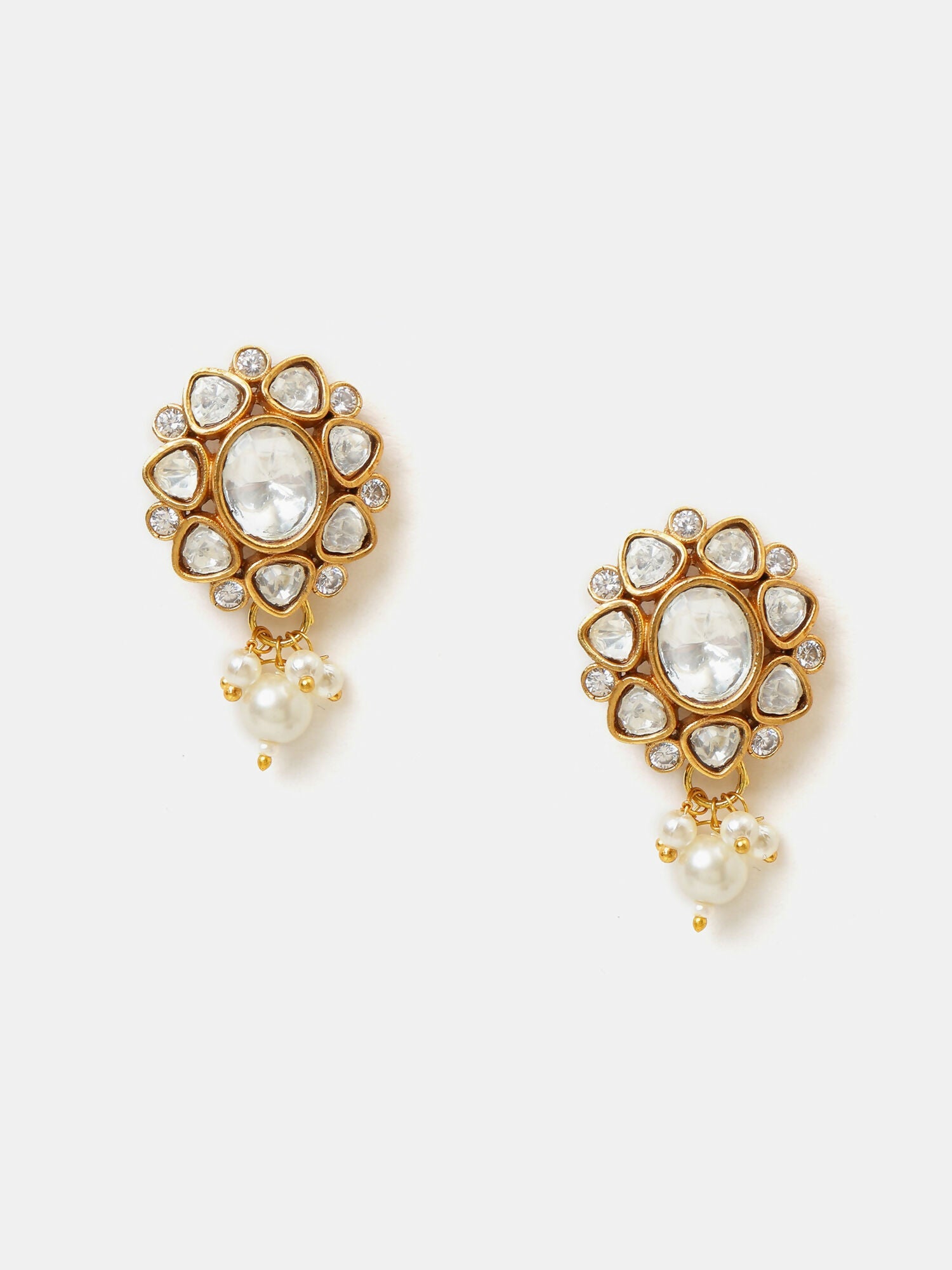 Ruby Raang Ivory Studs Earring