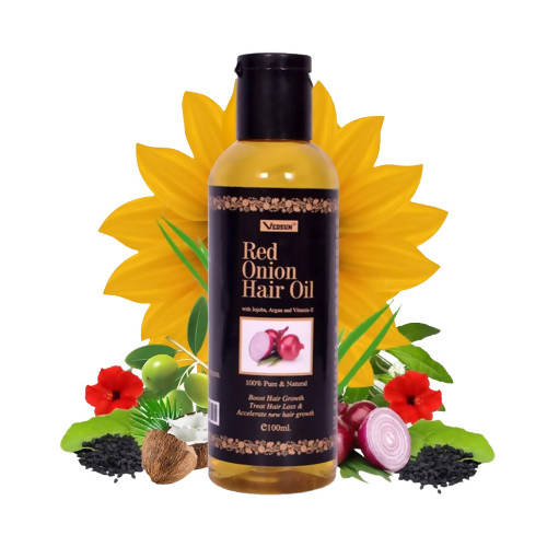 Vedsun Red Onion Hair Oil  Grab2Buy Vedsun Grab2Buy