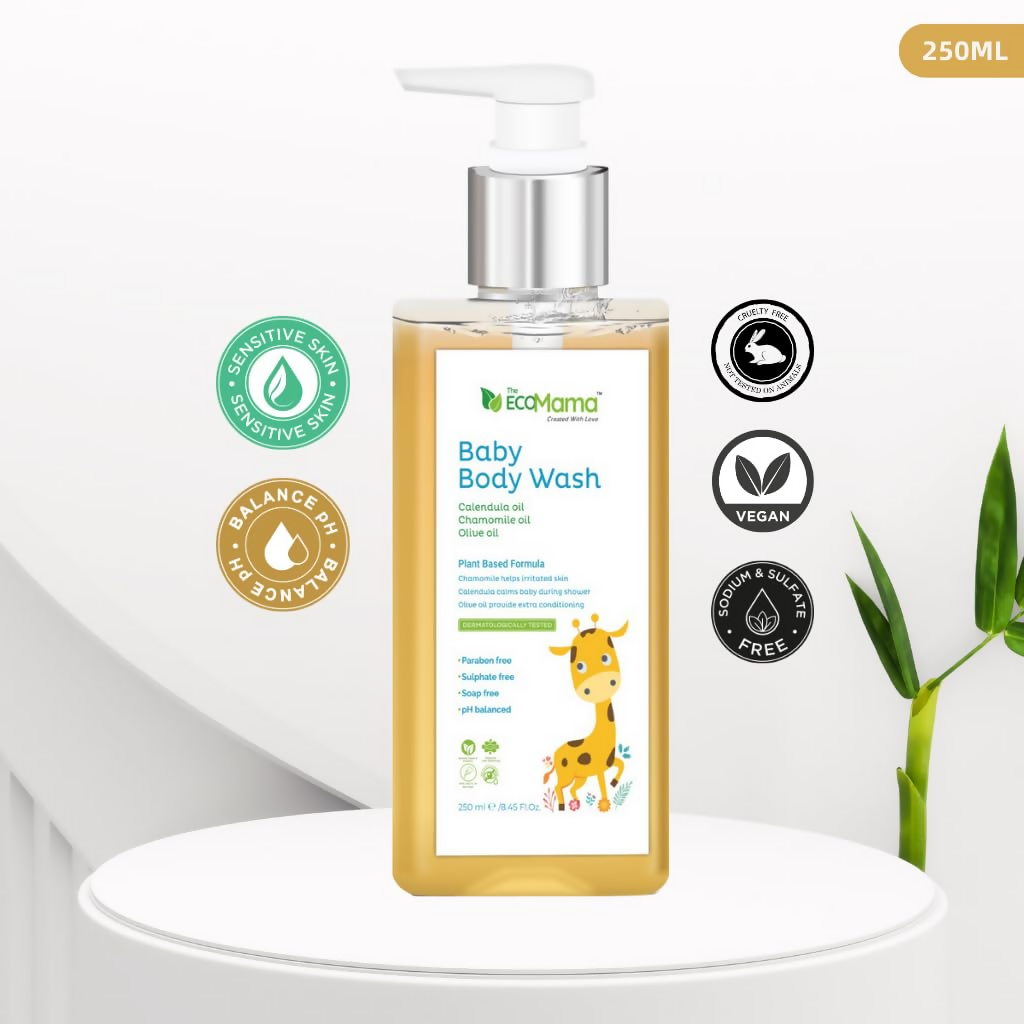 The Eco Mama Baby Body Wash With Aloe Vera Extract, Calendula & Olive Oil  Grab2Buy The Eco Mama Grab2Buy