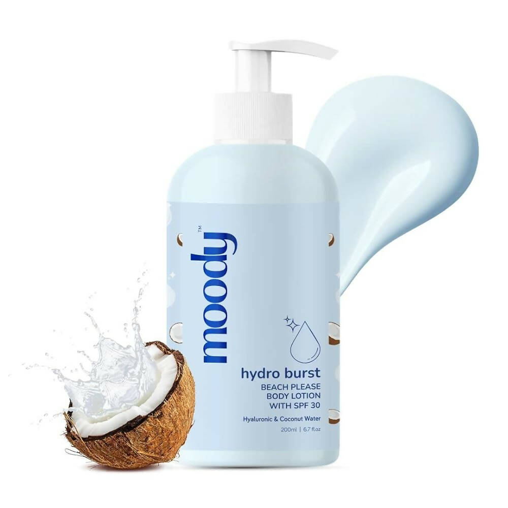 Moody 7D Hydro Burst Bleach Please Body Lotion with SPF 30 