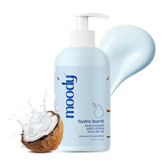 Moody 7D Hydro Burst Bleach Please Body Lotion with SPF 30 