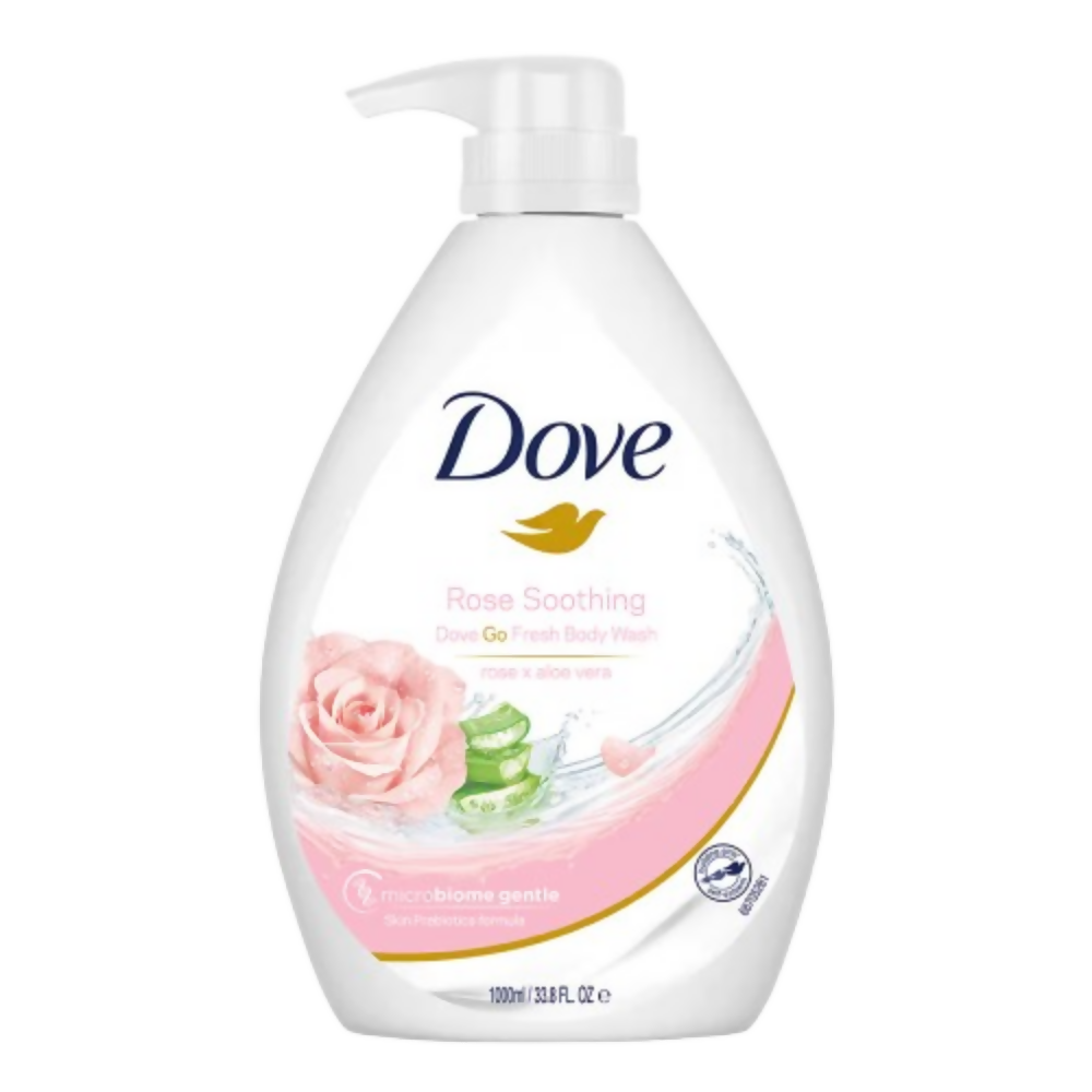 Dove Body Wash- Soothing Rose & Aloe Vera Body 