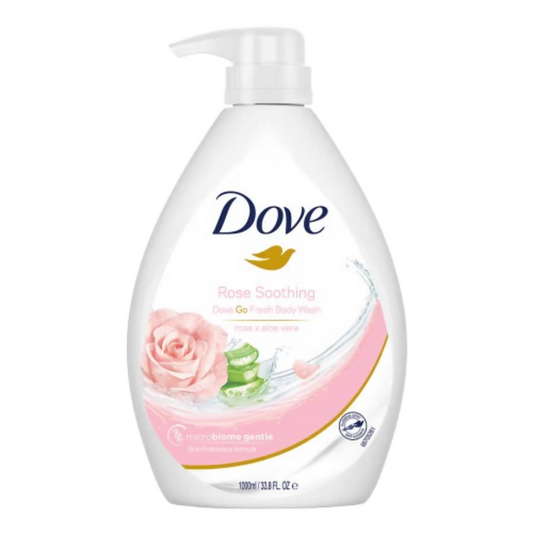 Dove Body Wash- Soothing Rose & Aloe Vera Body 