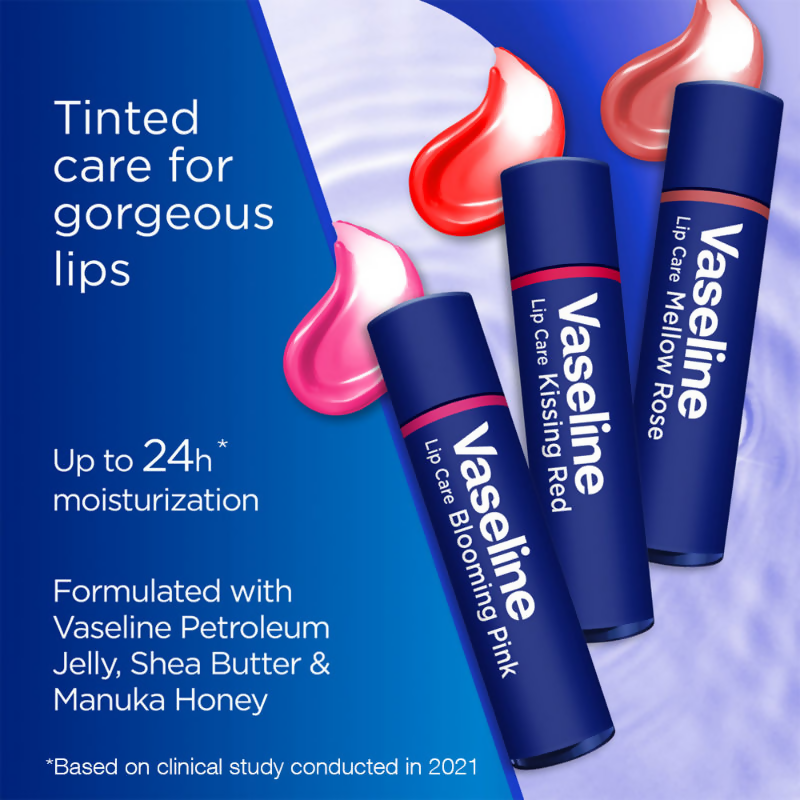 Vaseline Lip Care Colour + Care Tinted Lip Balm Stick - Mellow Rose  Grab2Buy Vaseline Grab2Buy