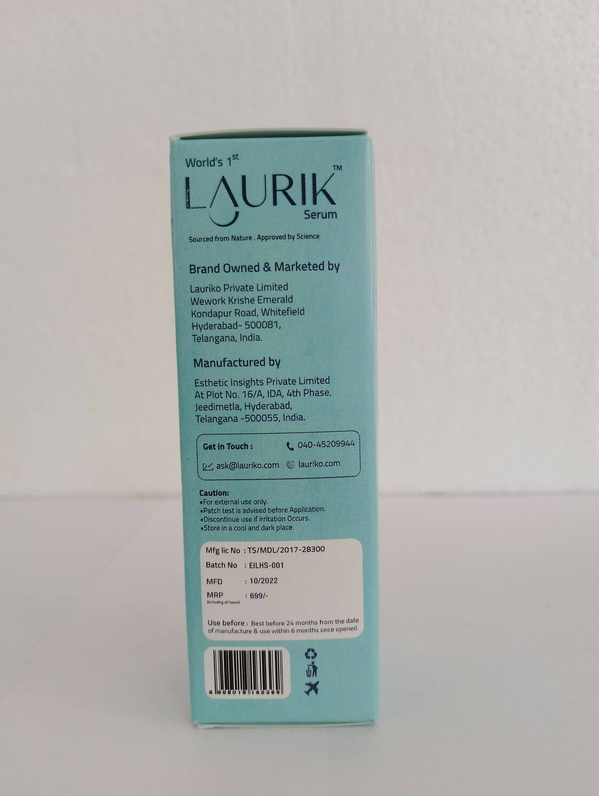 Laurik Hair Scalp Serum For Men & Women | Redensyl, Procapil, Keratin, Biotin & Lauric Acid | Strengthener Hair Follicles & Growth