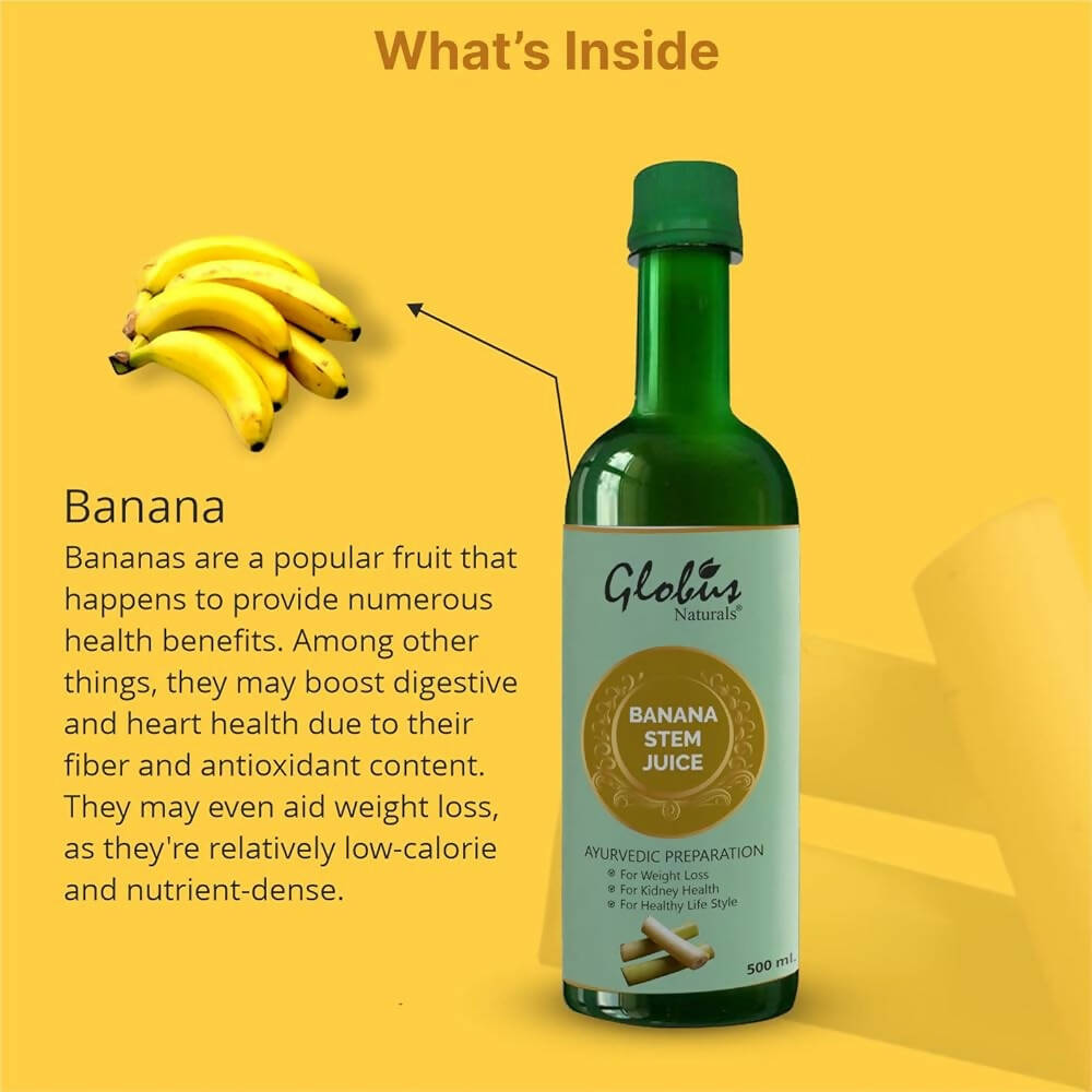 Globus Naturals Banana Stem Juice 