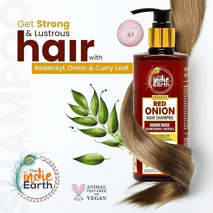 The Indie Earth Red Onion Shampoo  Grab2Buy The Indie Earth Grab2Buy