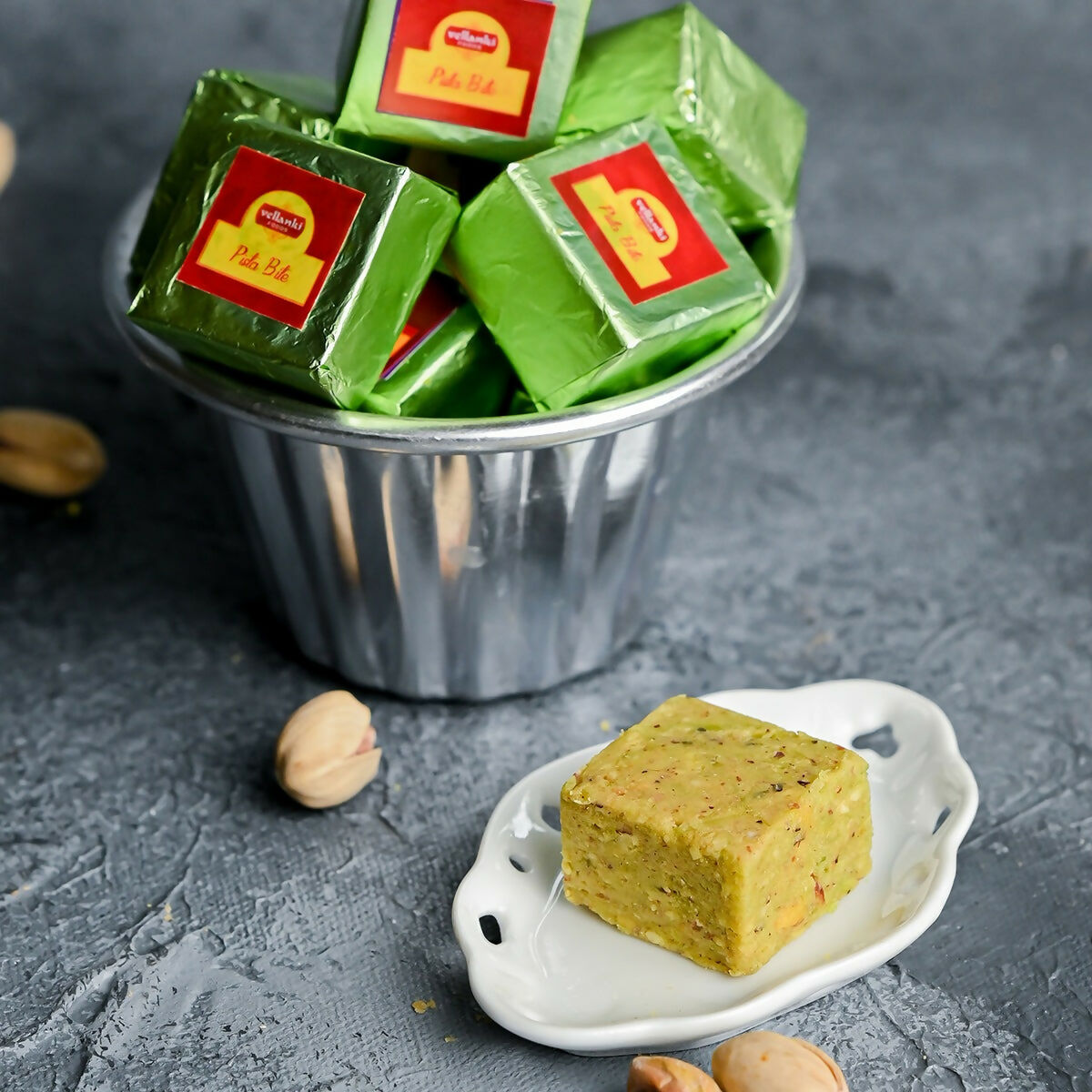 Vellanki Foods Pista Bite - Grab2buy