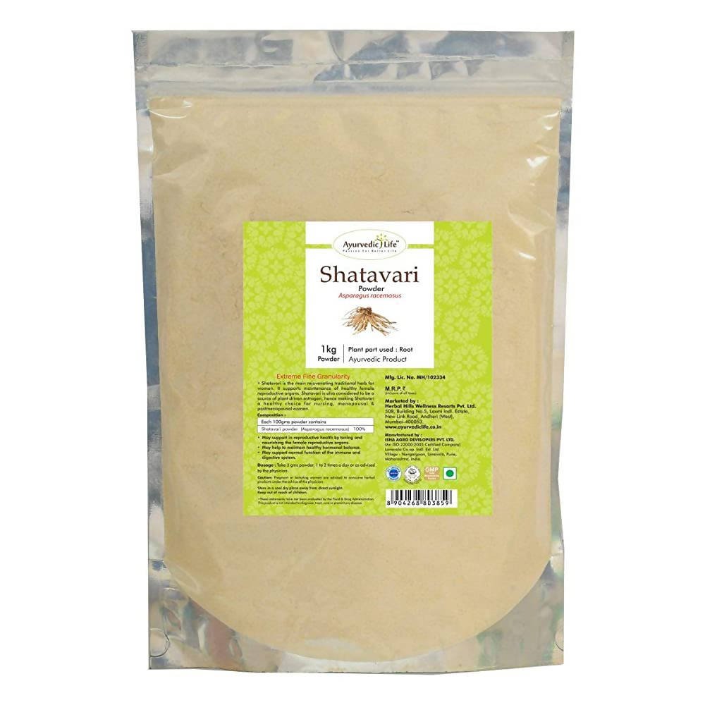 Ayurvedic Life Shatavari Powder  Grab2Buy Ayurvedic Life Grab2Buy