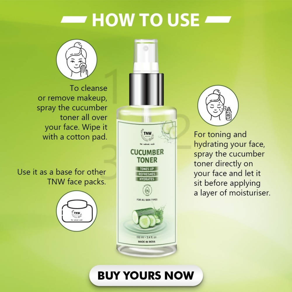 The Natural Wash Cucumber Toner  Grab2Buy The Natural Wash Grab2Buy