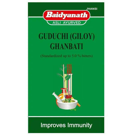 Baidyanath Jhansi Guduchi (Giloy) Ghanbati - Grab2buy
