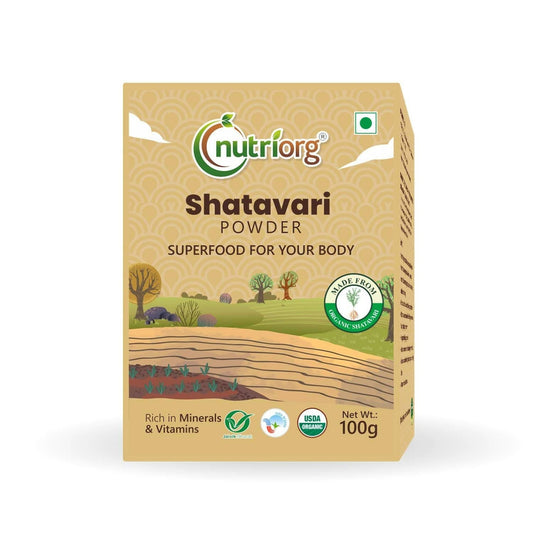 Nutriorg Certified Organic Shatavari Powder 