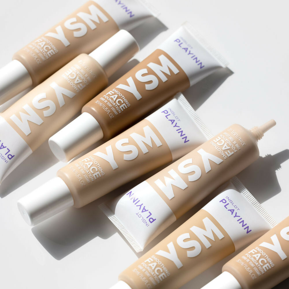 Inglot Playinn YSM Smoothing Face Foundation - 41 