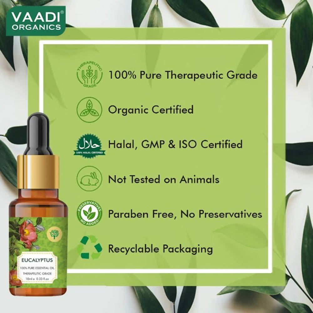 Vaadi Herbals Eucalyptus 100% Pure Essential Oil Therapeutic Grade  Grab2Buy Vaadi Herbals Grab2Buy