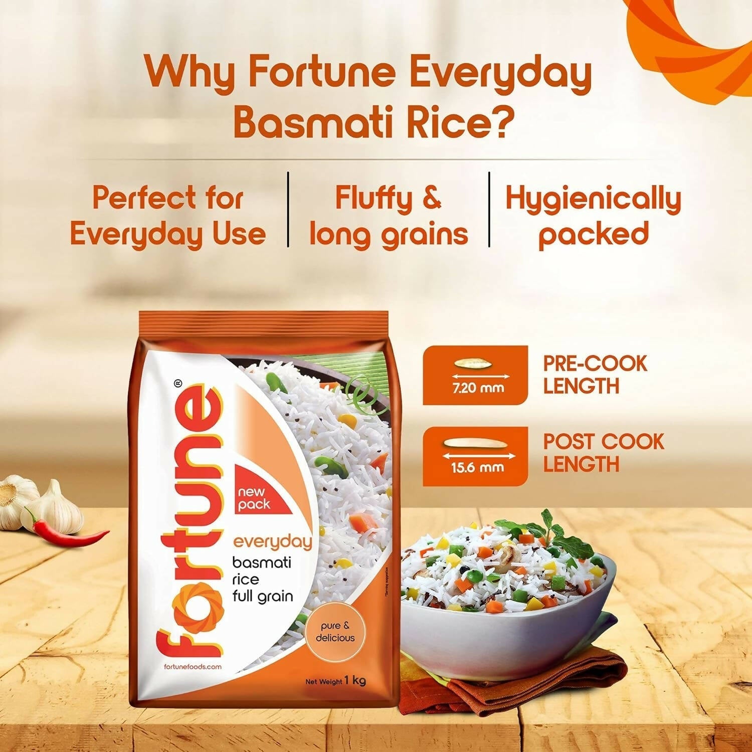 Fortune Everyday Basmati Rice 