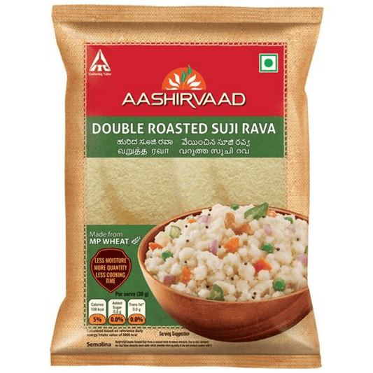 Aashirvaad Double Roasted Suji Rava - Grab2buy