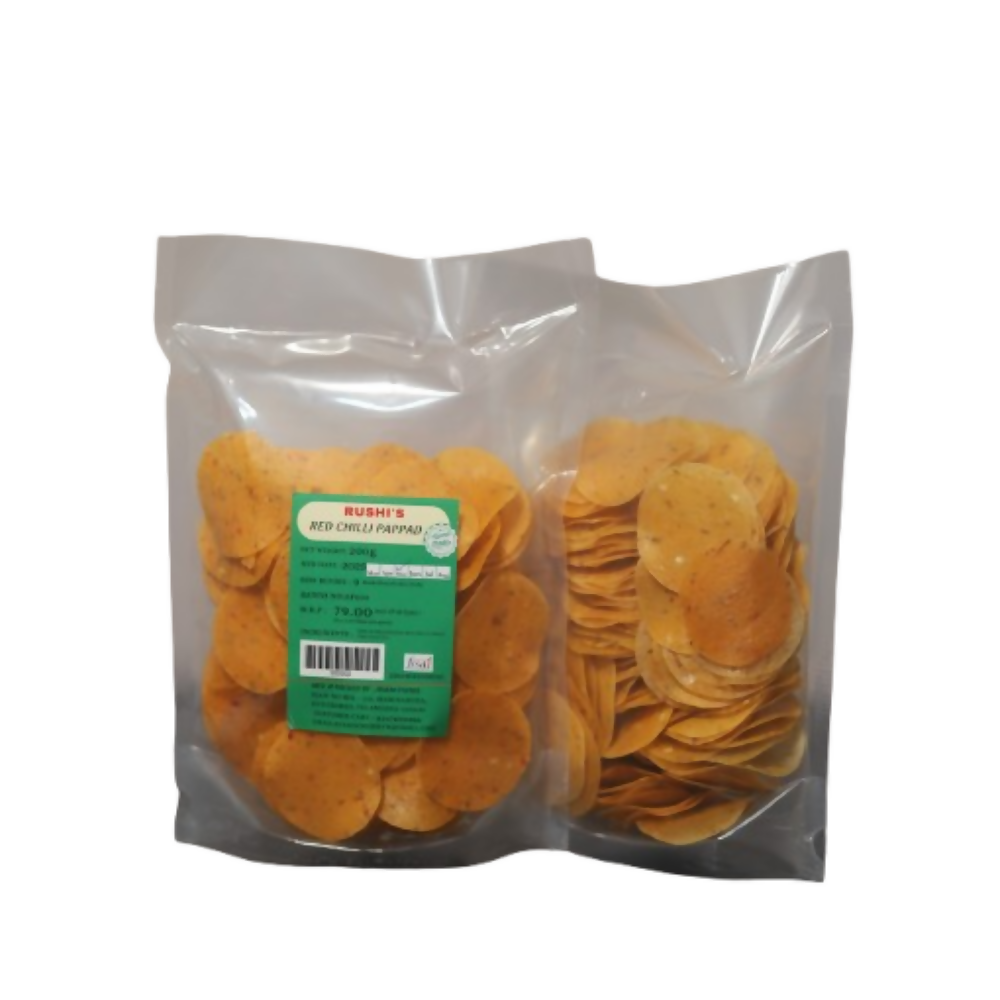 Avani Foods Red Chilly Papads 