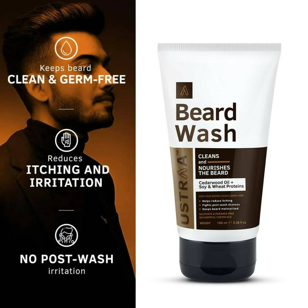 Ustraa Beard Wash (Woody) 
