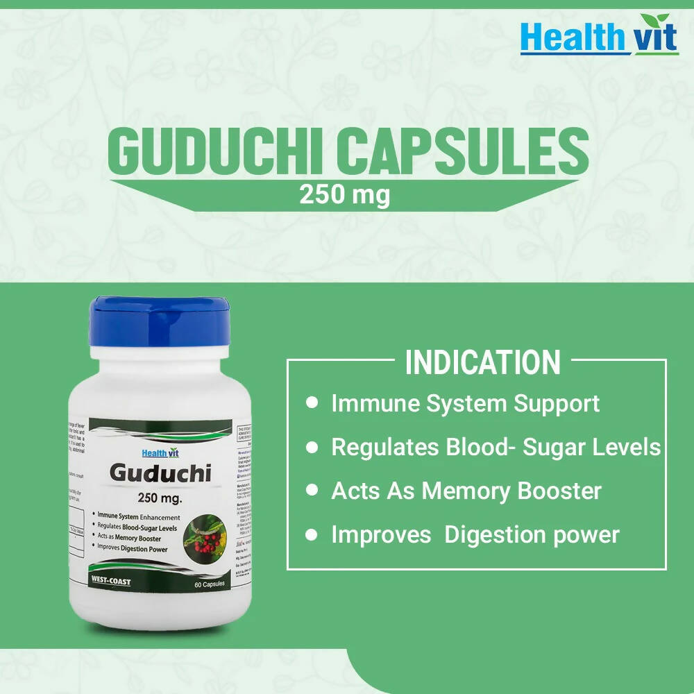 Healthvit Guduchi Capsules - Grab2buy