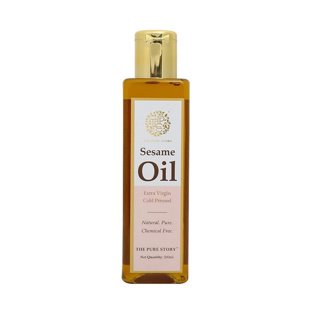 The Pure Story Natural Cold Pressed Oil for Hair & Skin with Seasame  Grab2Buy The Pure Story Grab2Buy