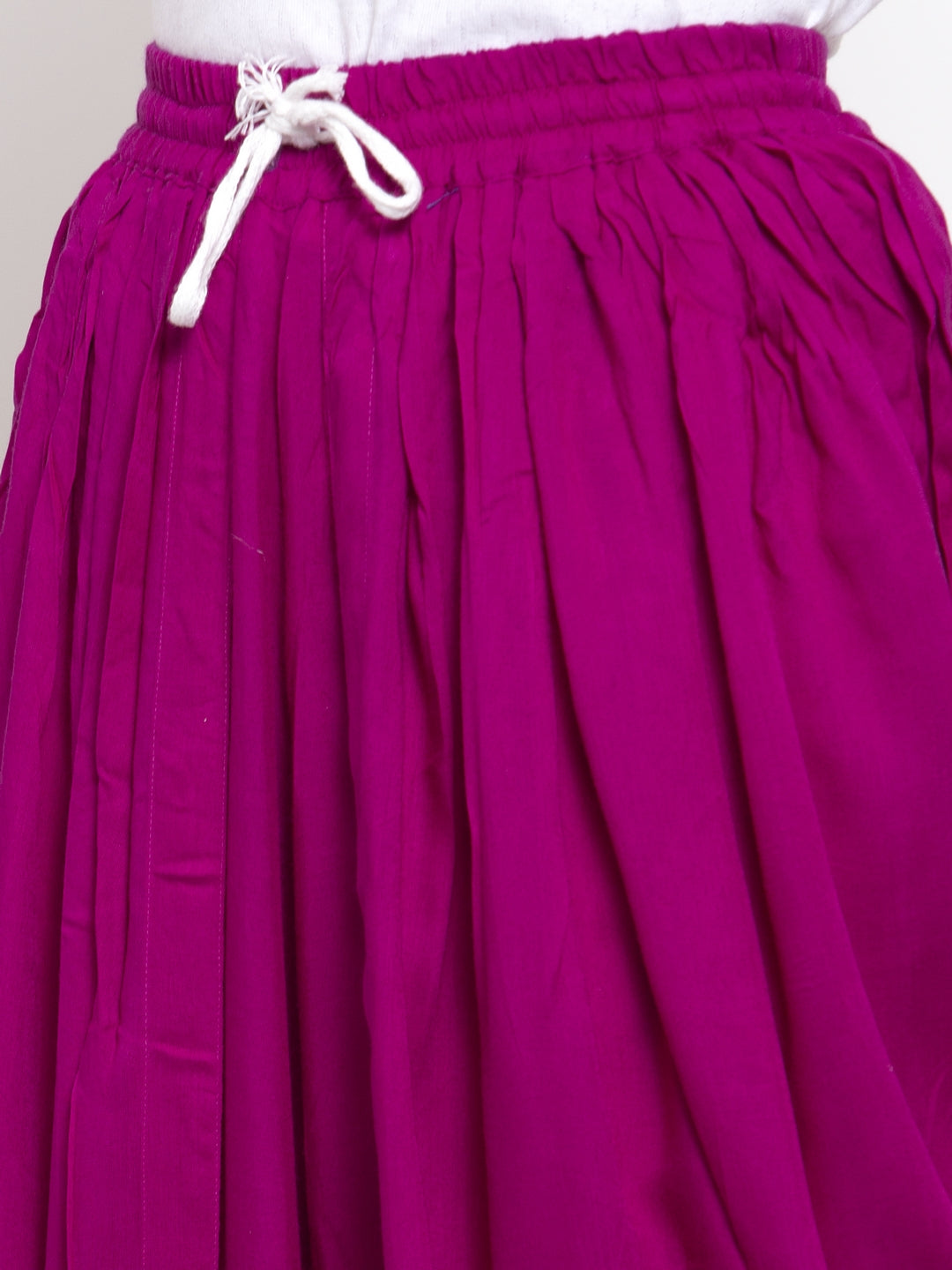 Jompers Women Purple Solid Dhoti