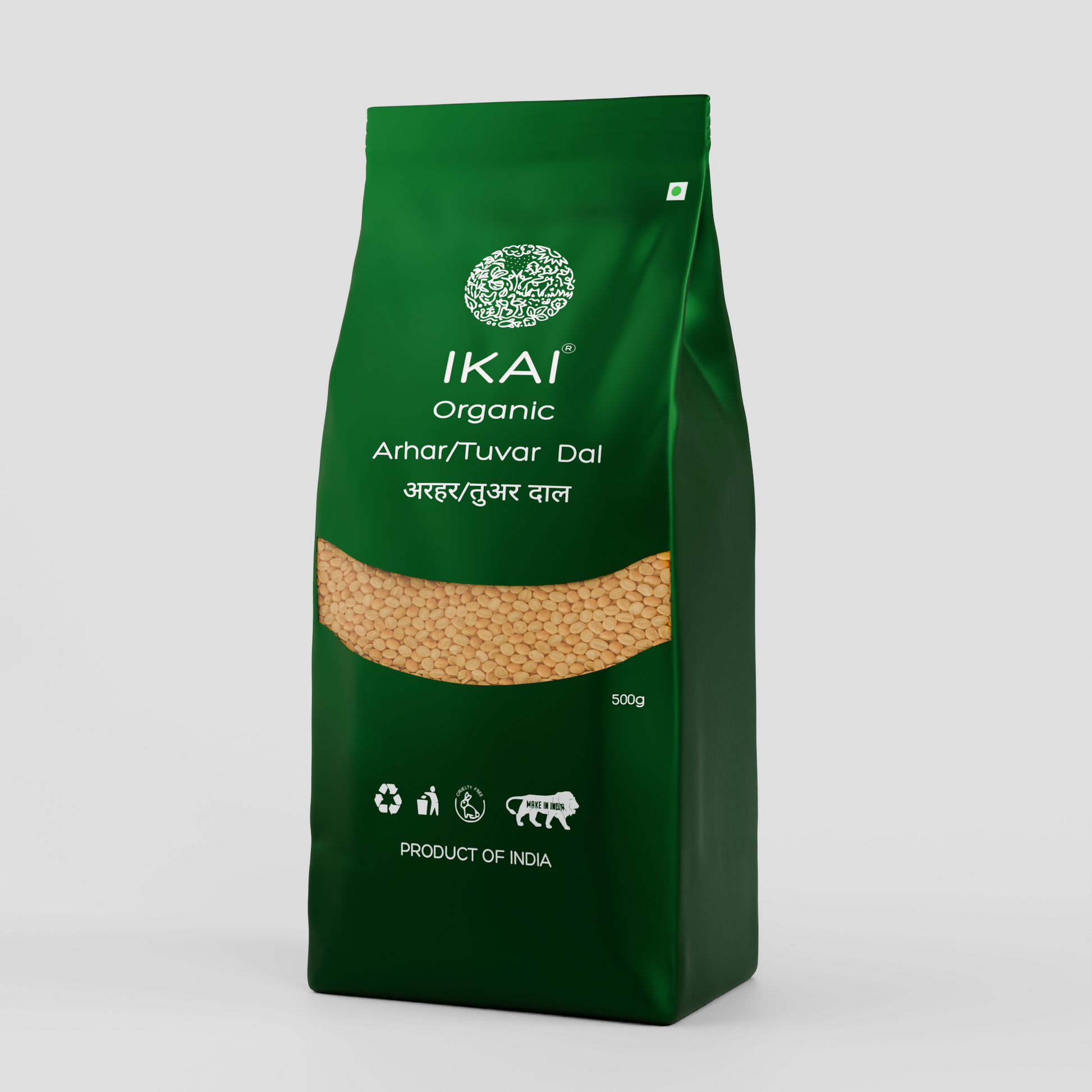 4- Organic Arhar-Tuvar Dal - 500 gm