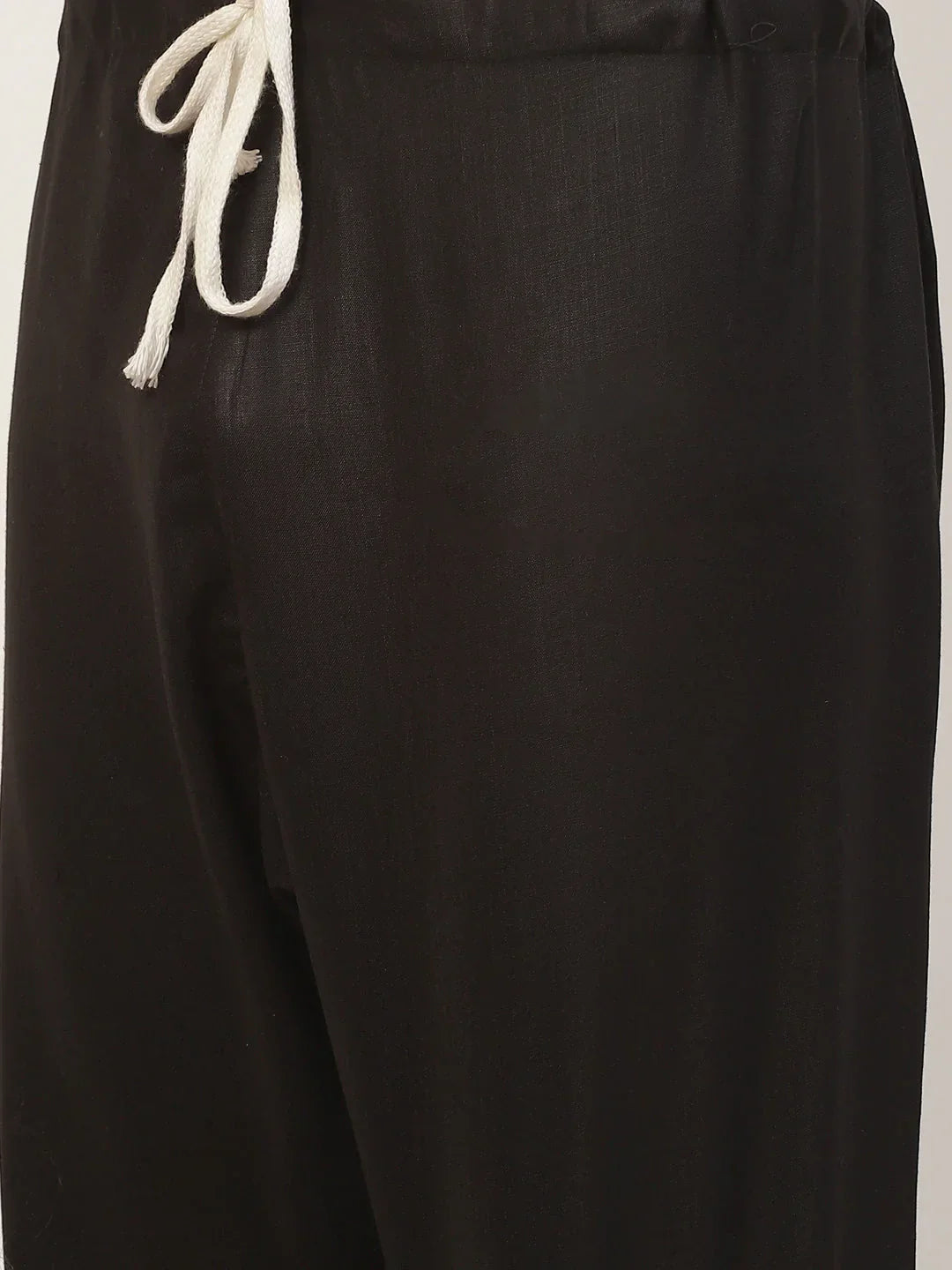 Jompers Men's Kurta Pyjama With Grey Solid Nehru Jacket