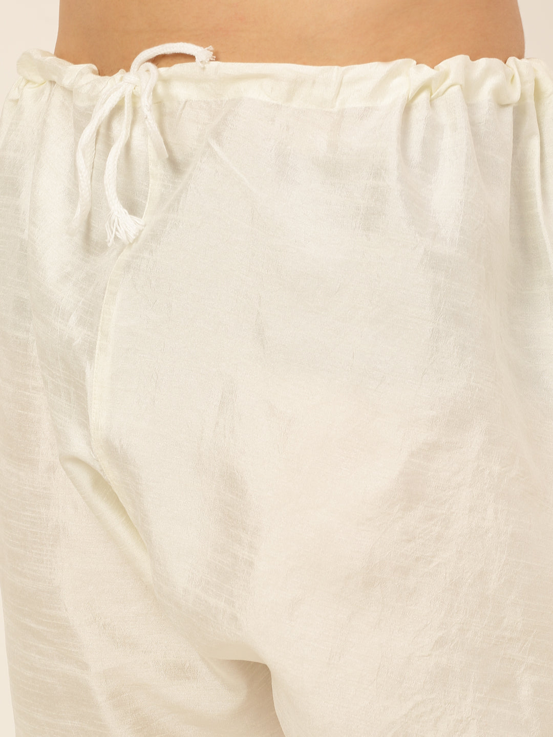 Jompers Men's Solid Kurta Pyjama With Nehru Jacket - DOlive