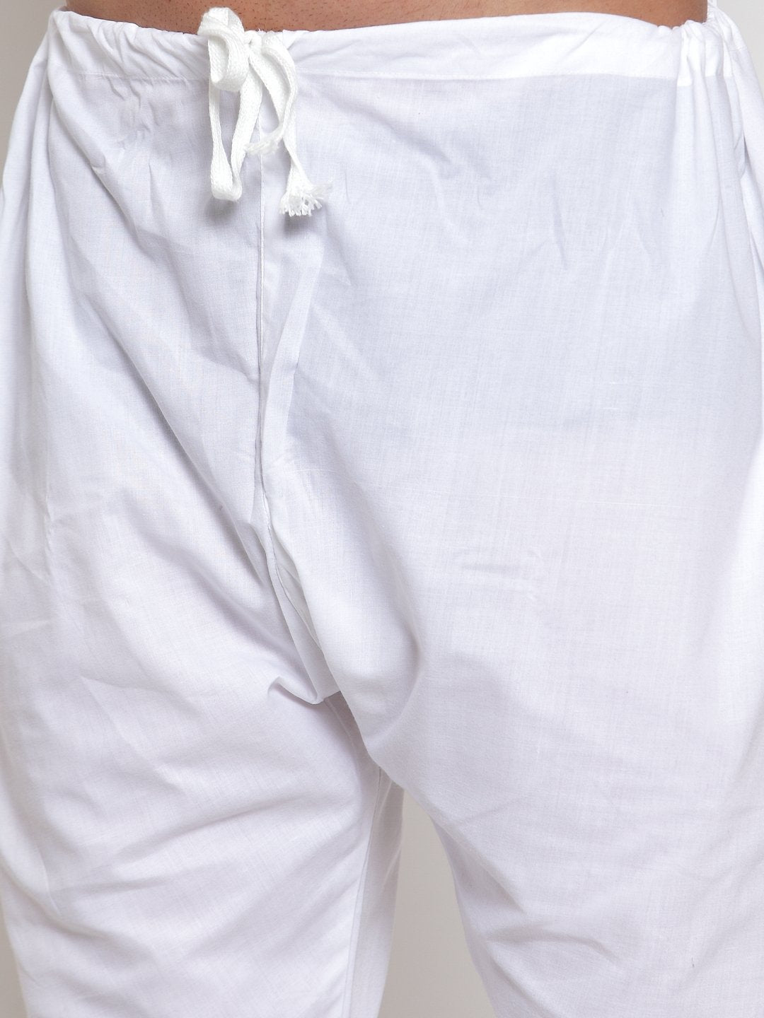 Jompers Men Mustard Solid Kurta with Churidar